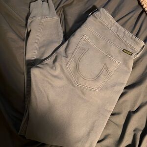 True Religion Gray Joggers